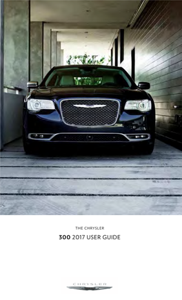 2017 Chrysler 300 User's Guide