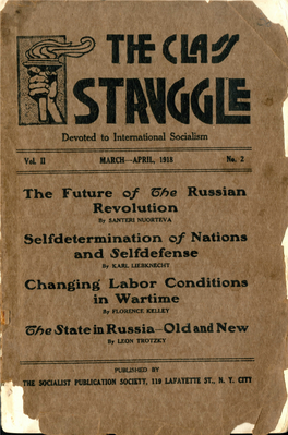 Volume II March-April 1918 No. 2