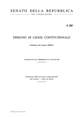 Senato Della Repubblica Xiv Legislatura