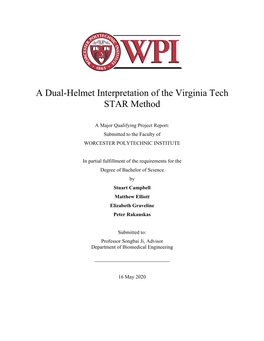A Dual-Helmet Interpretation of the Virginia Tech STAR Method