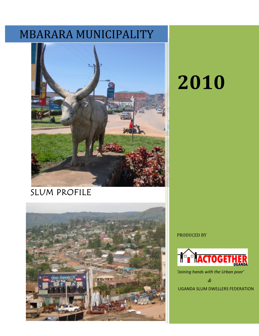 MBARARA CITY: Settlement Profiles
