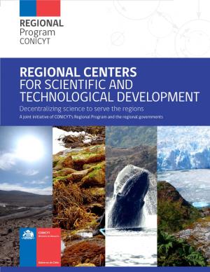 Regional Centers for Scientific And