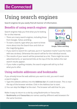 Using Search Engines
