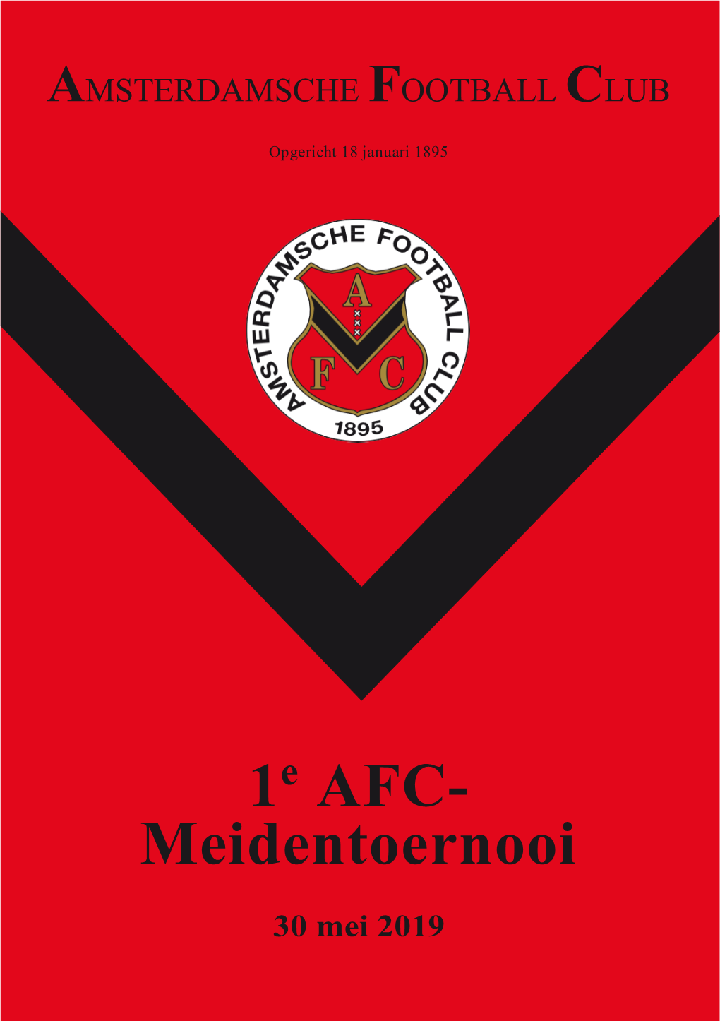 1 AFC- Meidentoernooi