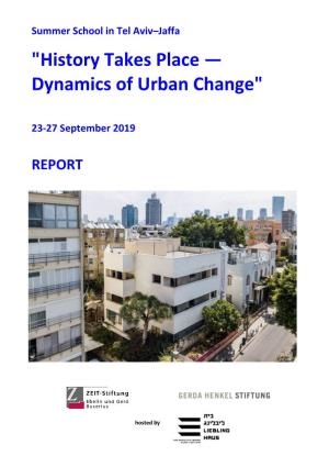 "History Takes Place — Dynamics of Urban Change"