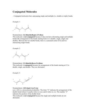 Conjugated Molecules