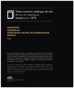 Kandinsky : Acuarelas. Städtische Galerie Im Lenbachhaus, Munich