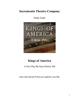 Kings of America Study Guide