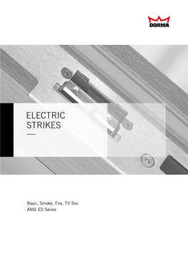 Electric Strikes —