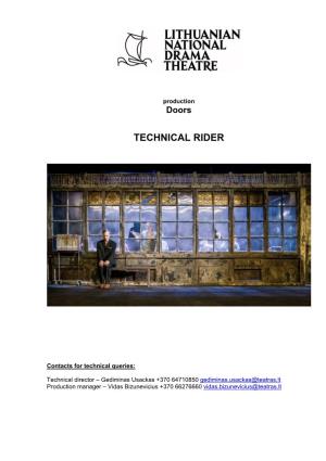 Doors Tech Rider