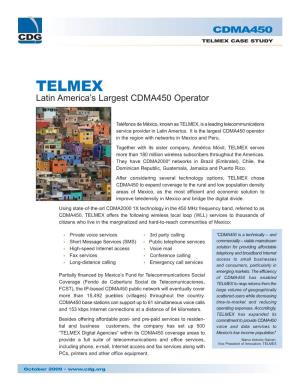 Telmex Case Study