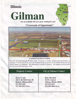Gilman Industrial Park Brochure