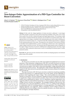 Non-Integer Order Approximation of a PID-Type Controller for Boost Converters