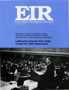 Executive Intelligence Review, Volume 9, Number 2, January 12, 1982