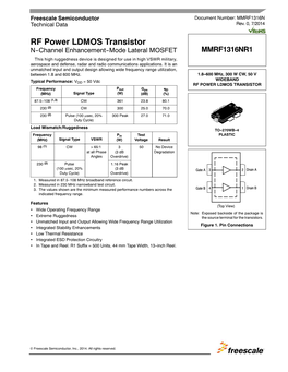 RF Power LDMOS Transistor