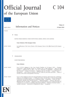 Official Journal of the European Union