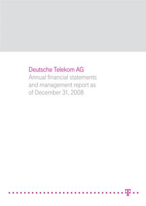 Financial Statement 2008