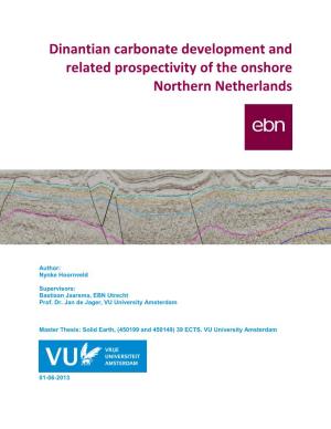 Dinantian Carbonate Development and Related Prospectivity of the Onshore Northern Netherlands
