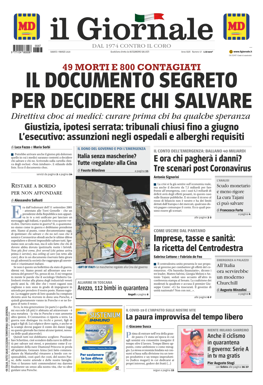 Curare Prima Chi Ha Qualche Speranza Giustizia, Ipotesi Serrata: Tribunali Chiusi Fino a Giugno L’Esecutivo: Assunzioni Negli Ospedali E Alberghi Requisiti