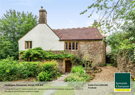 Chedington, Beaminster, Dorset, DT8 3HY. Guide Price