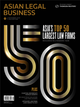 Asia's Top 50 Largest Law Firms
