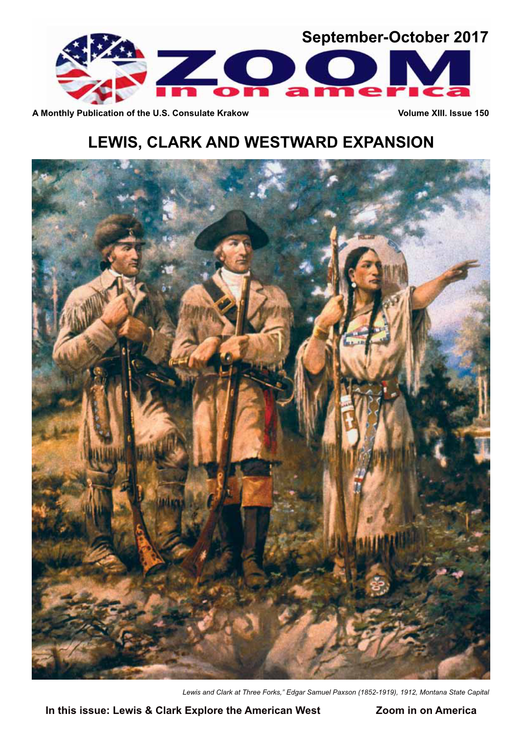 September-October 2017 LEWIS, CLARK and WESTWARD EXPANSION