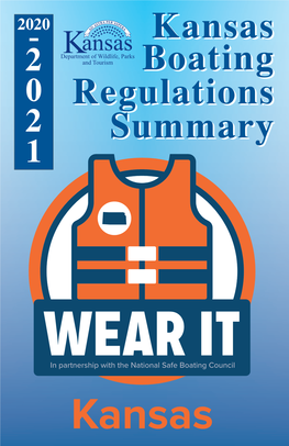 Kansas Boating Regulations Summary