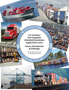 U.S. Port Congestion & Related International Supply Chain Issues