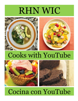 Cooks with Youtube Cocina Con Youtube