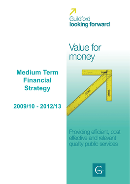 Medium Term Financial Strategy