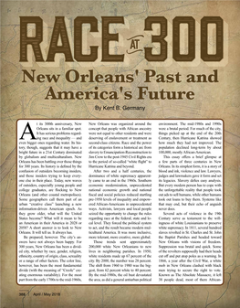 New Orleans' Past and America's Future by Kent B