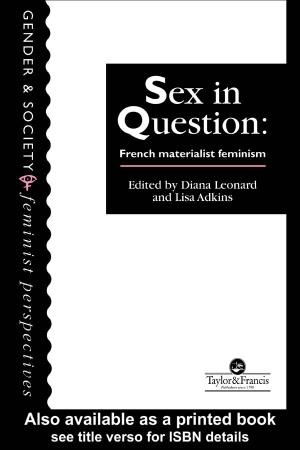 Sex in Question: French Materialist Feminism