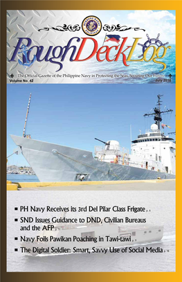 PH Navy Receives Its 3Rd Del Pilar Class Frigate P