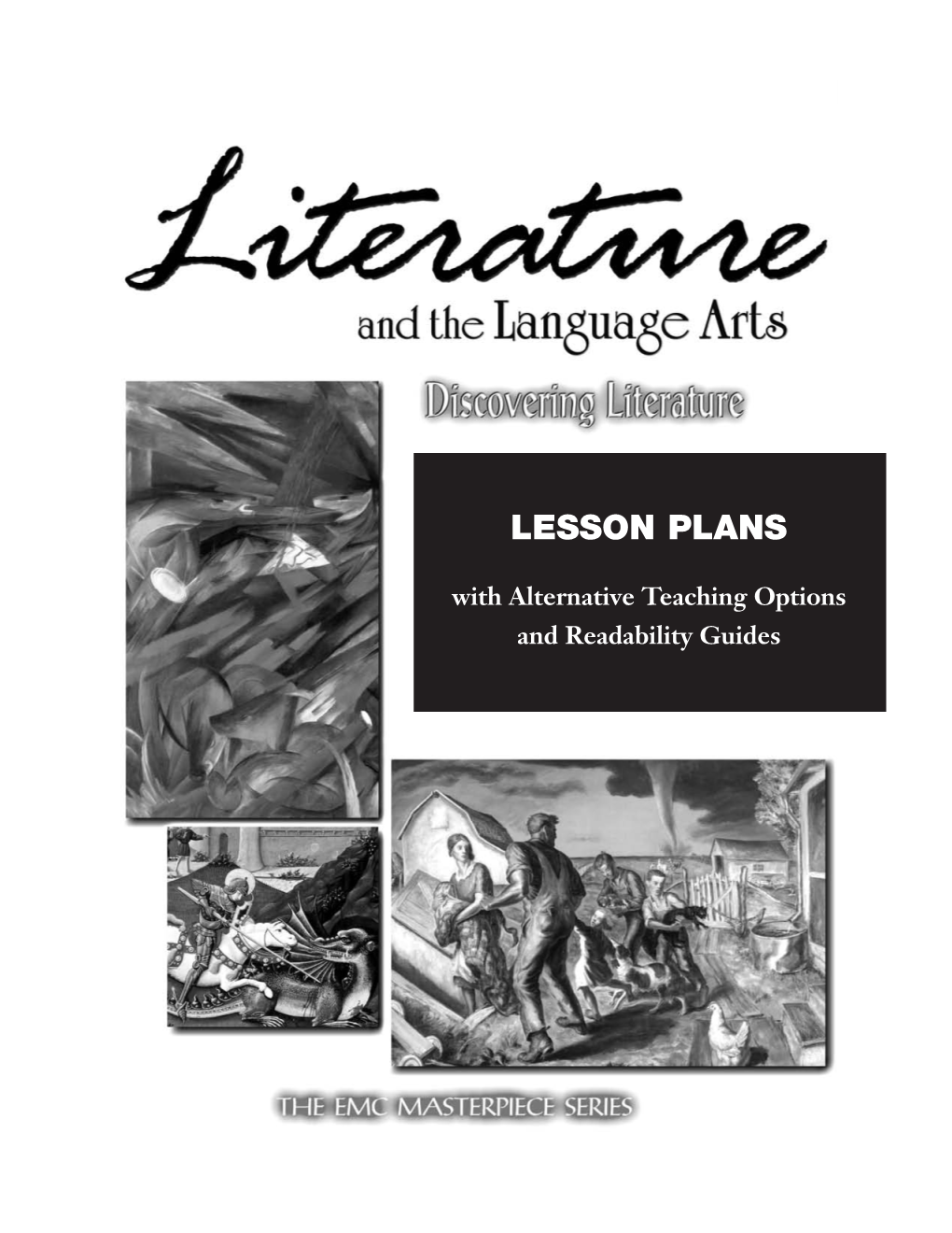 LESSON PLANS with Alternative Teaching Options and Readability Guides Staff Credits