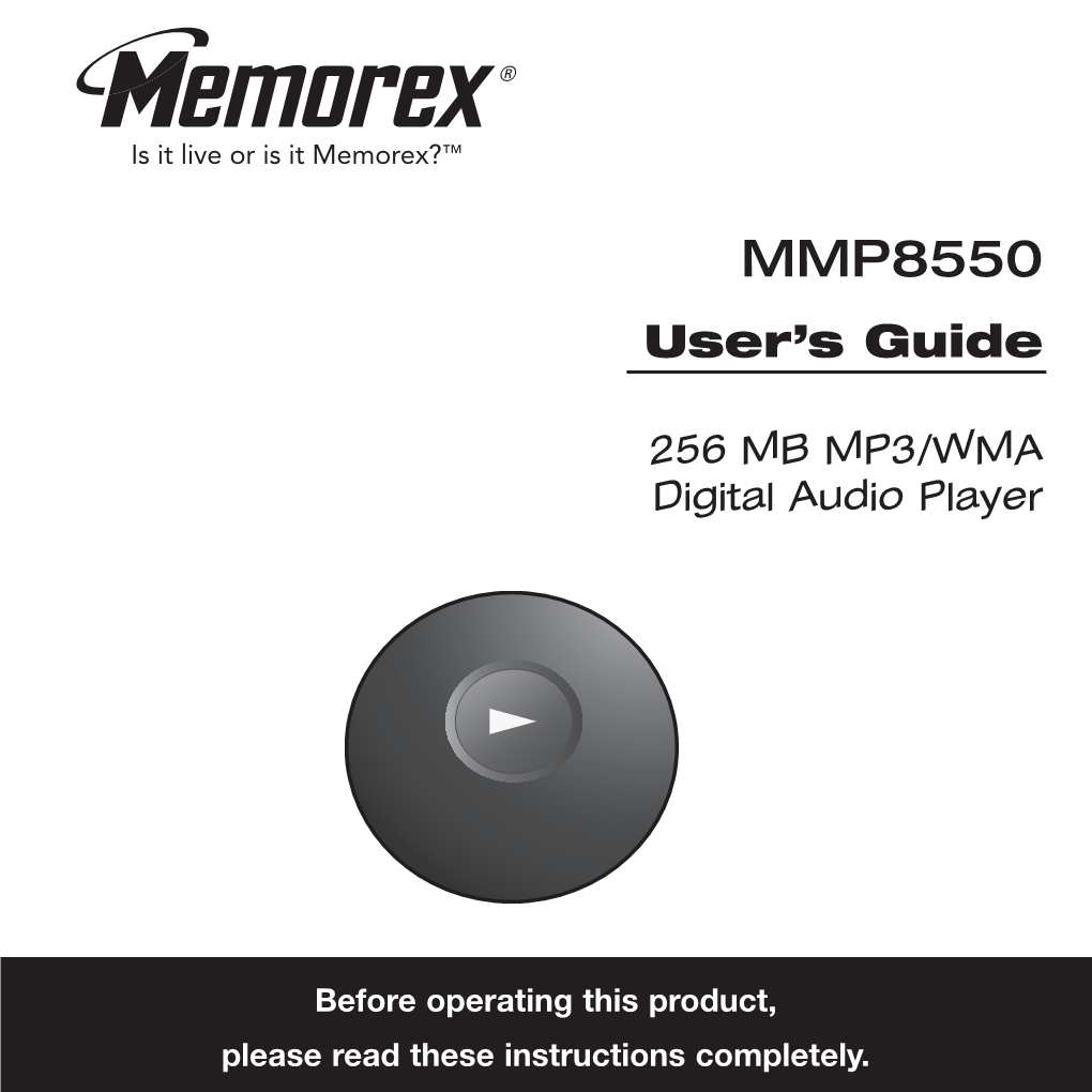 MMP8550 User’S Guide