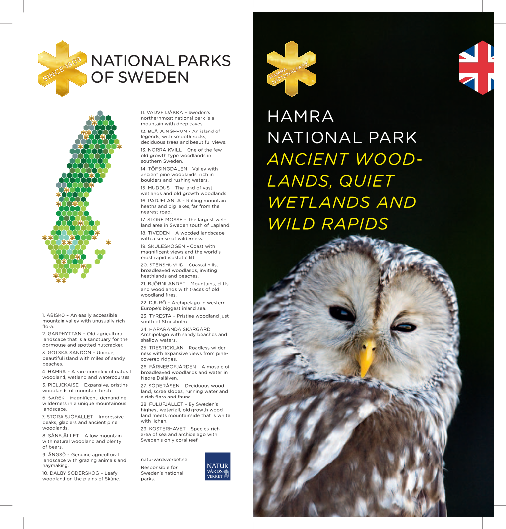 Download the Hamra National Park Brochure