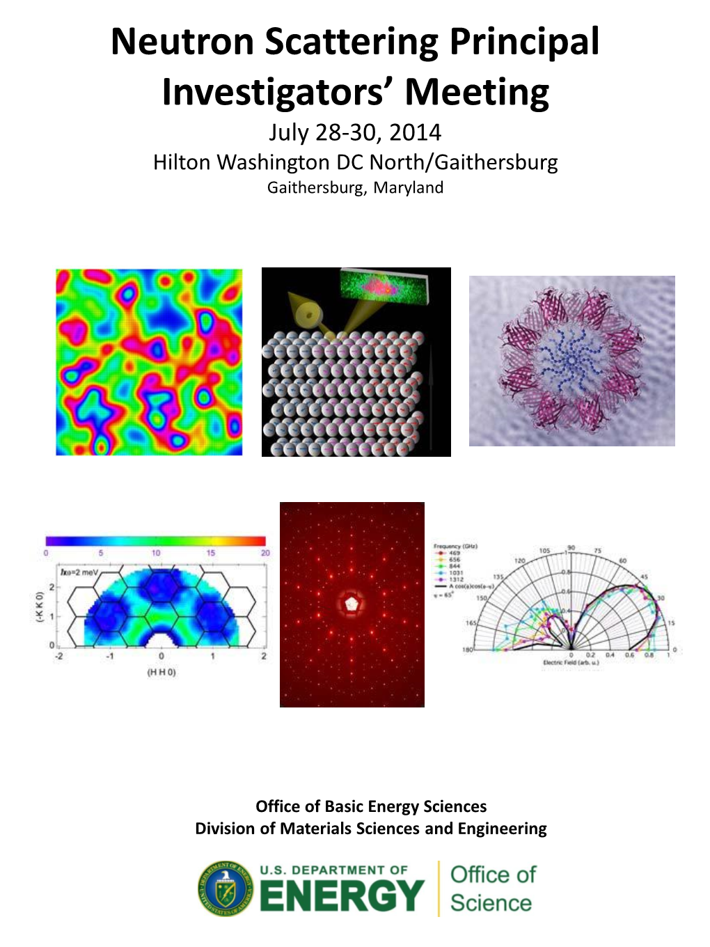 Neutron Scattering Principal Investigators' Meeting