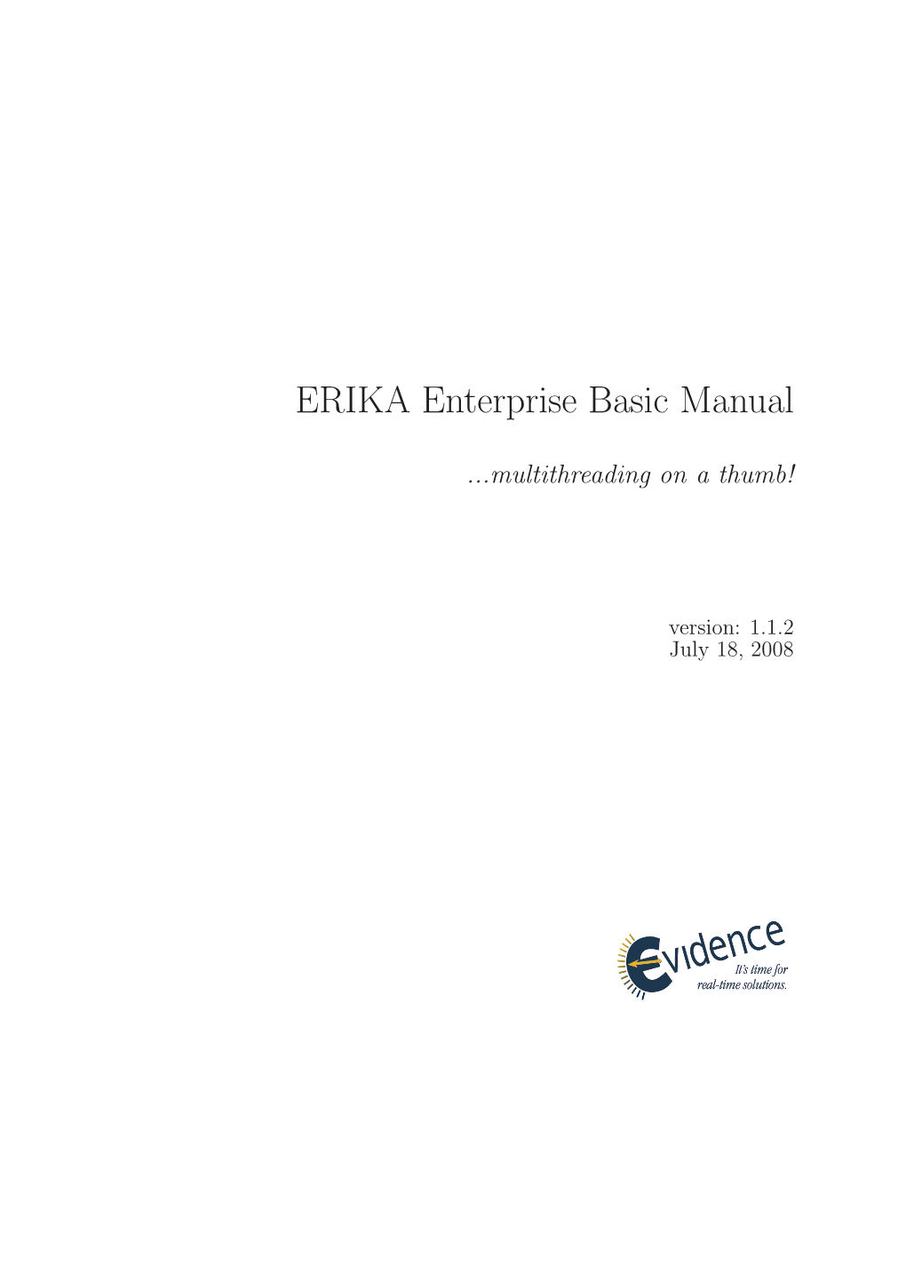 ERIKA Enterprise Basic Manual