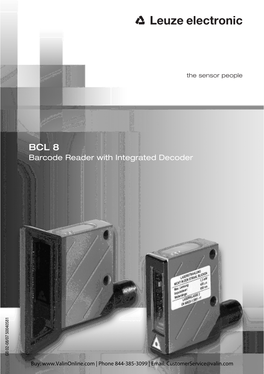 Leuze BCL8 Series Barcode Readers