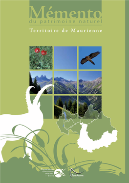 Territoire De Maurienne Du Patrimoine Naturel