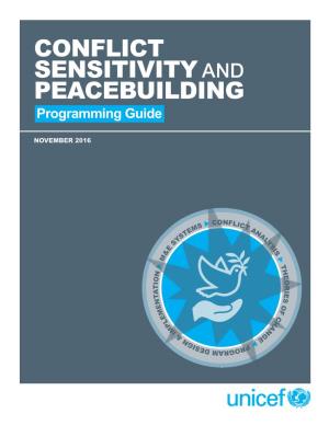Conflict Sensitivity and Peacebuilding Programming Guide