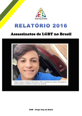 Assassinatos De LGBT No Brasil