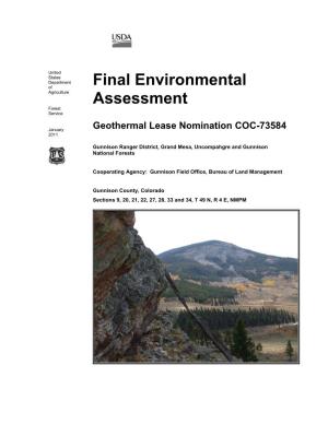 NEPA--Environmental Impact Statement