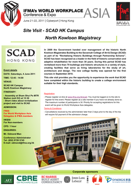 Site Visit - SCAD HK Campus North Kowloon Magistracy