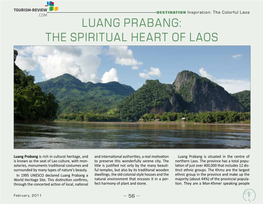 Luang Prabang: the Spiritual Heart of Laos