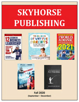 Skyhorse Publishing FA20 Catalog Lo-Res.Pdf