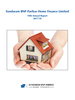 Sundaram BNP Paribas Home Finance Limited 19Th Annual Report 2017-18 Board of Directors S