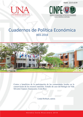 Cuaderno De Política Económica 003-2018.Pdf (2.735Mb)