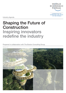 Shaping the Future of Construction Inspiring Innovators Redefine the Industry