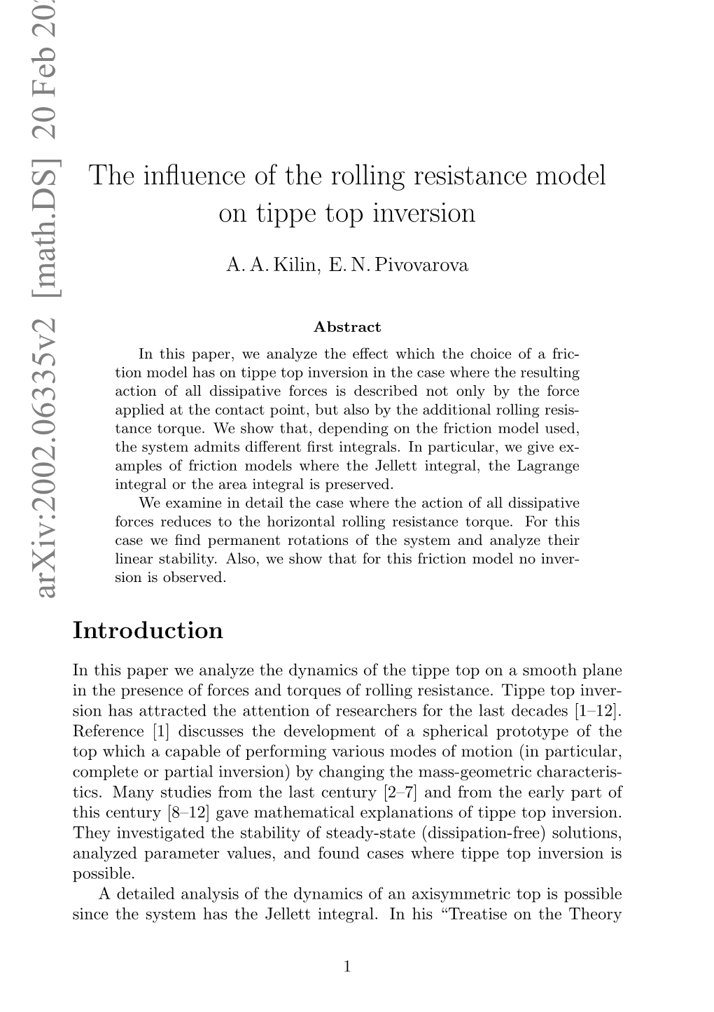 The Influence of the Rolling Resistance Model on Tippe Top Inversion